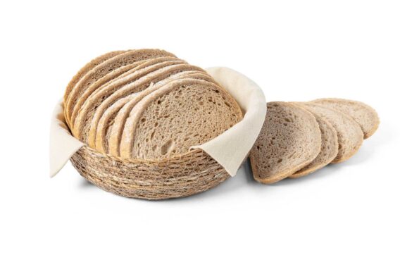 3807 Vers bruin Zweeds brood in mandje