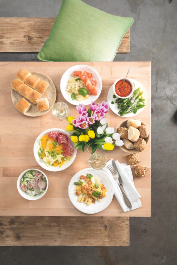 Breekbroodjes hoofdbeeld merge zalm met bloemkool merge bloemen