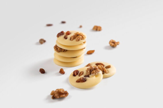 Chocolade los mondrants wit